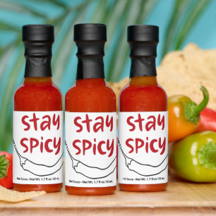 Red Chilli Peppers Quote Hot Sauces