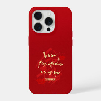 Red Chinese Feng Shui Wealth Phone Case