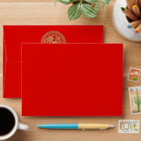 Chinese New Year Banner Red Envelope With Cute Rabbit Holding Gold