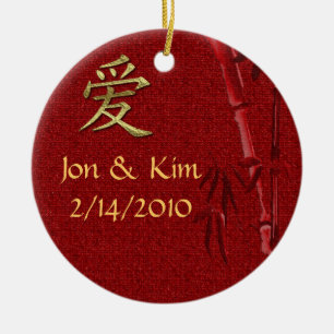 Red-Chinese Wedding Favor Ornament