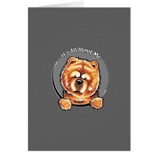 Red Chow Chow IAAM Cards (Front)