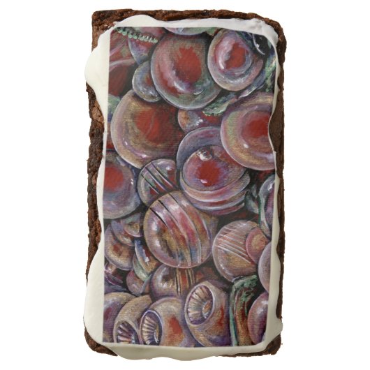 Red Christmas Balls Chocolate Brownie (Rotated)