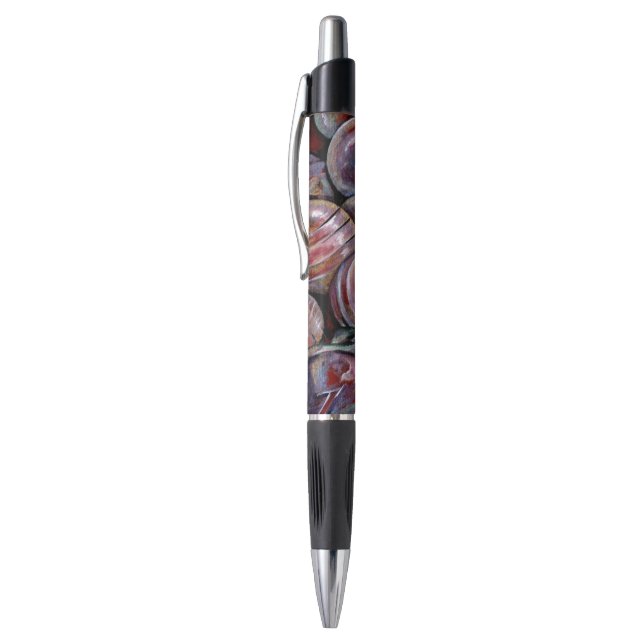 Red Christmas Balls Pen (Top (Vertical))