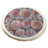 Red Christmas Balls Sugar Cookie (Angled)