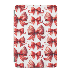 Red Christmas Bows iPad Mini Cover