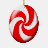 red christmas candy  ornament (Right)