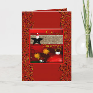 Red Christmas Card
