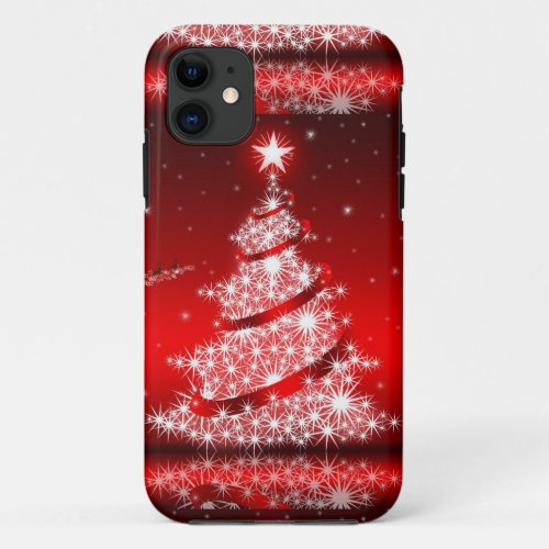 Red Christmas iPhone 11 Case