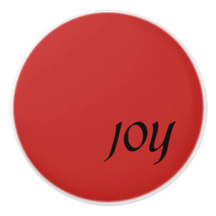 Red Christmas Ceramic Pull
