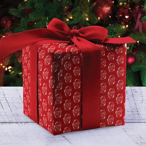 Red Christmas Festive Gift Decoration Grosgrain Ribbon