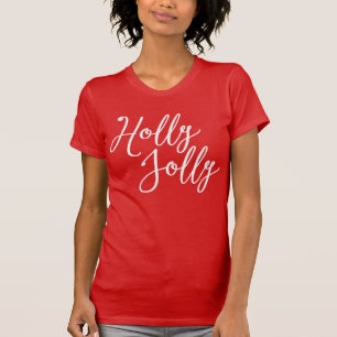 Red Christmas Holly Jolly Shirt