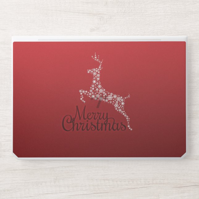Red Christmas HP EliteBook 1050 G1 HP Laptop Skin (Front)