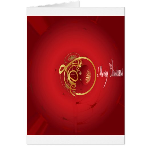 Red Christmas Jingle Bells Have a Blessed Nice Day (Front)