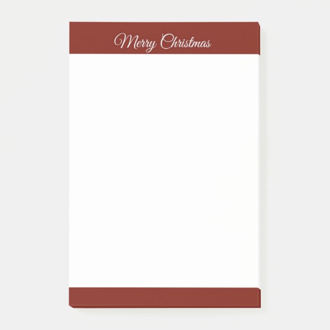  Red Christmas Notes (Front)