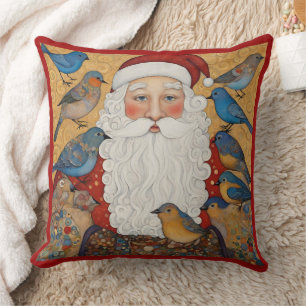 Red Christmas Throw Pillow