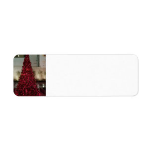 Red Christmas Tree - NYC Label