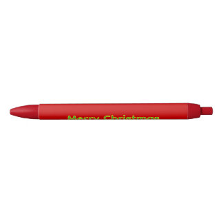 Red Christmas wishlist Pen