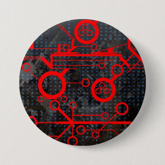 Red Circuit Button (Front)