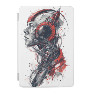 Red circuit dream iPad mini cover