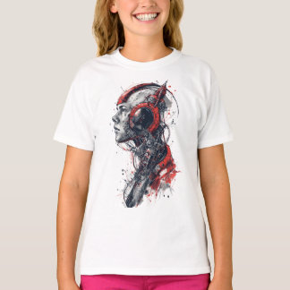 Red circuit dream T-Shirt