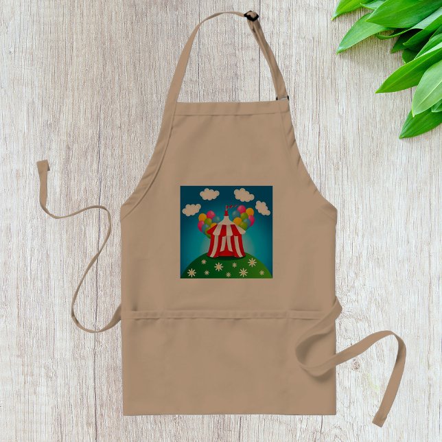 Red Circus Tent Apron (Creator Uploaded)