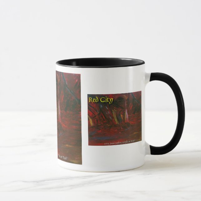 red city mug (Right)