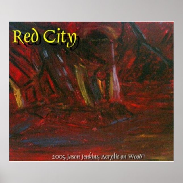 RED CITY POSTER (Front)