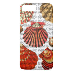 Red Clam Shells iPhone 8 Plus/7 Plus Case