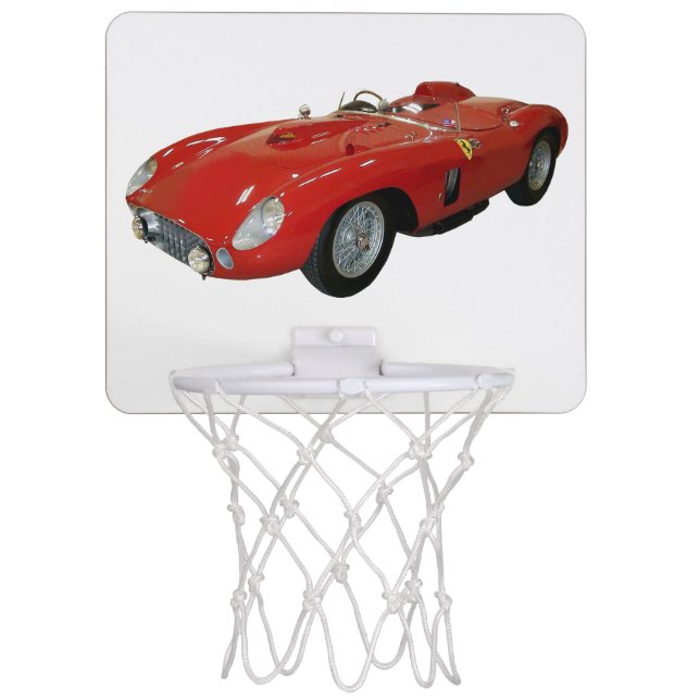 Red Classic Car Mini Basketball Hoop (Front)
