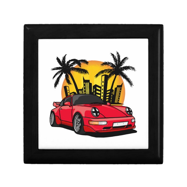 Red Classic Carrera in City Sunset Gift Box (Front)