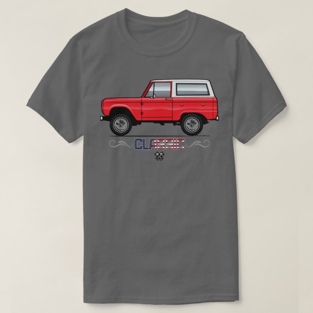 Red Classic T-Shirt (Design Front)