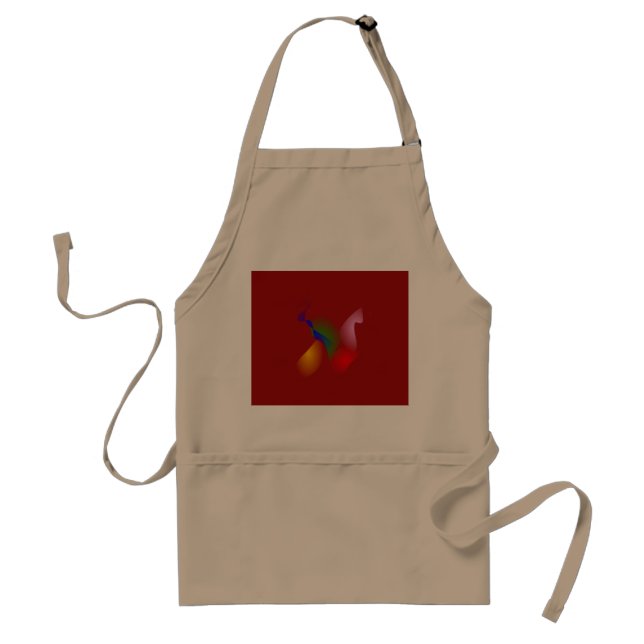 Red Clay Adult Apron (Front)