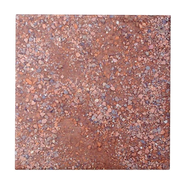 Red Clay Court, Gravel, Shale Stone Brick, Tennis Ceramic Tile (Front)