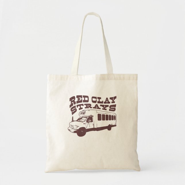 red clay strays  tote bag (Front)