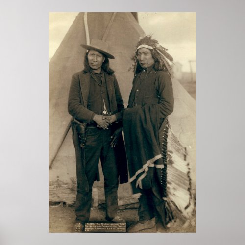Red Cloud and American Horse _ 1891 Poster