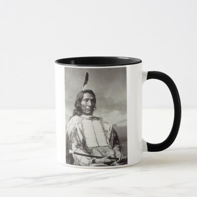 Red Cloud Chief (1822-1909) 1880 (b/w photo) Mug (Right)