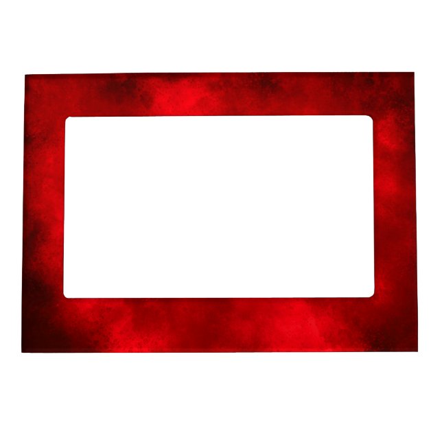 Red Cloud Effect Magnetic Frame (Front)