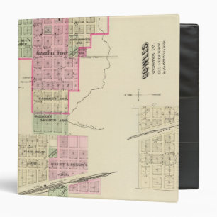Red Cloud, Nebraska 3 Ring Binder