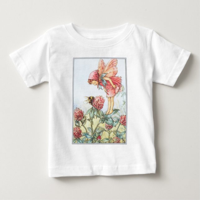 Red Clover Fairy Infant Toddler T-shirt (Front)