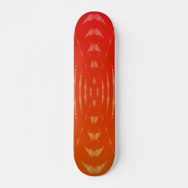 Red Cobra - - Customized Skateboard (Front)