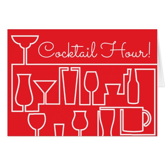 Red cocktail party (Front Horizontal)