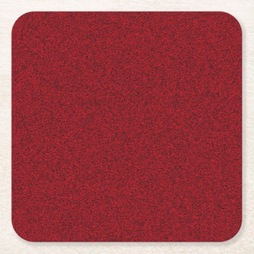 Red Color Elegant Blank Template Custom Classic Square Paper Coaster