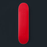 Red Color Skateboard<br><div class="desc">Red Plain Color Skateboard. Solid red color skate deck</div>