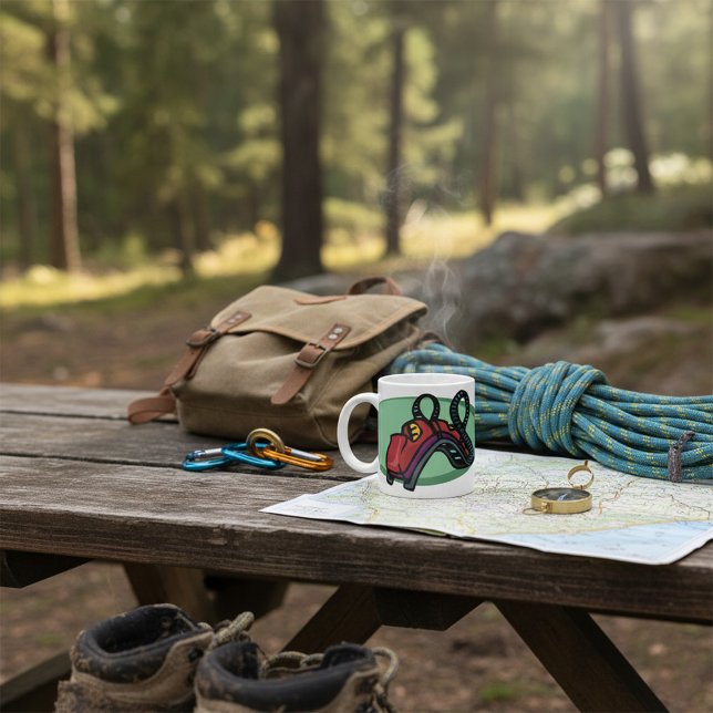 Red Colorful Roller Coaster Ride Coffee Mug (Creator Uploaded)