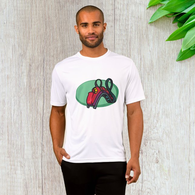 Red Colorful Roller Coaster Ride T-Shirt (Creator Uploaded)