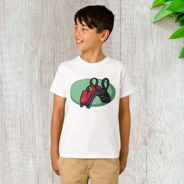 Red Colorful Roller Coaster Ride T-Shirt (Creator Uploaded)