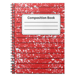Red Composition Notebook