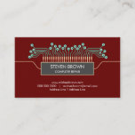 Red Computer engineer Science Circuit Board Coding Business Card<br><div class="desc">Red Computer engineer Science Circuit Board Coding</div>