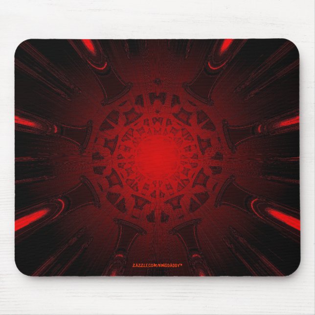 Red Concentrate Mousepad (Front)
