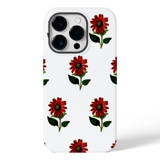 red coneflowers Case-Mate iPhone 14 pro case